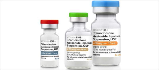 Triamcinolone Acetonide Injectable SDV 40mg/mL; 10mL vial by Amneal BioServices - MedStockUSA.com