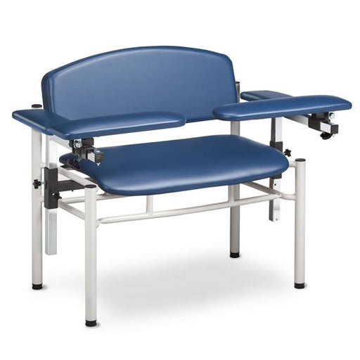 Extra Wide Padded Blood Drawing Chair w/Padded Flip Arms (SC Series 6006-U) by Clinton Industries - MedStockUSA.com