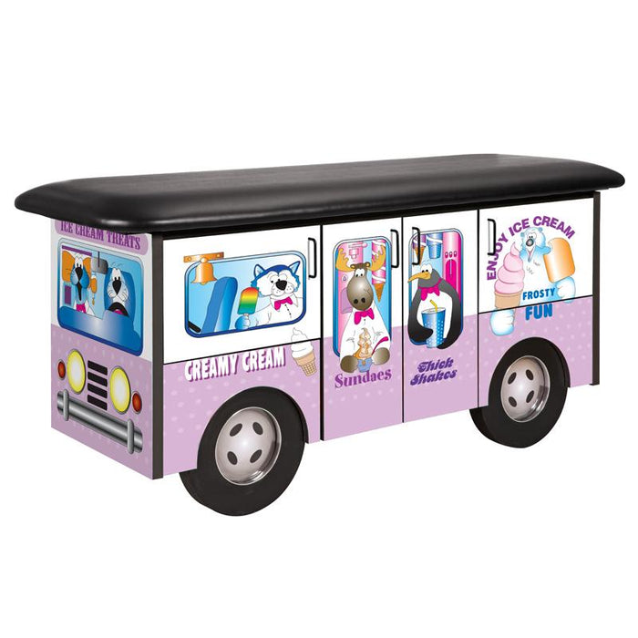 Frosty Friends Ice Cream Truck Pediatric Treatment Table by Clinton Industries - MedStockUSA.com