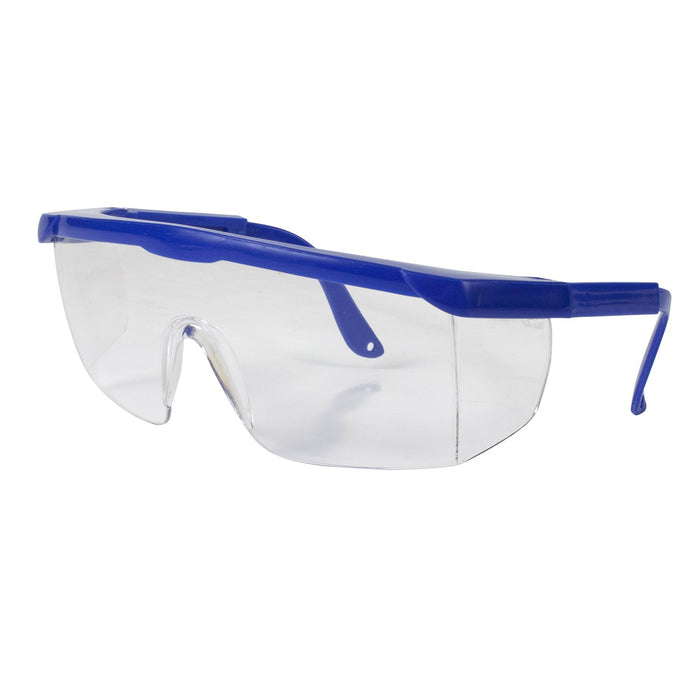 Safety Glasses Blue (50/cs) by Dynarex - MedStockUSA.com