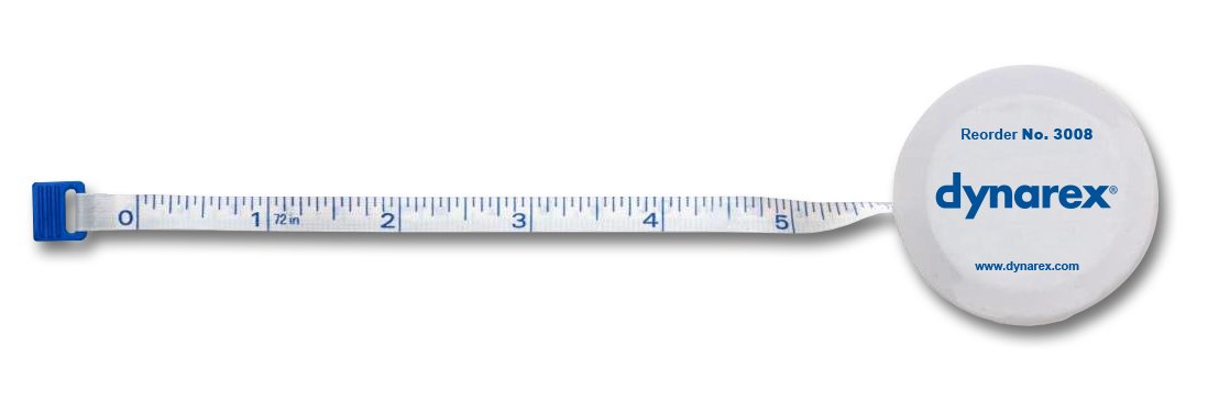 Retractable Tape Measure - 72" (6/bx) by Dynarex - MedStockUSA.com