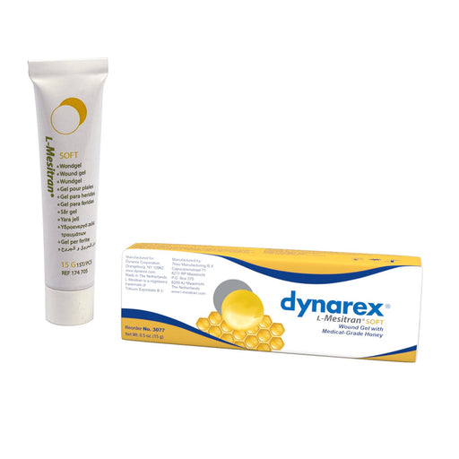 Dynarex Honey L-Mesitran Soft Wound Gel (.5 oz) by Dynarex - MedStockUSA.com