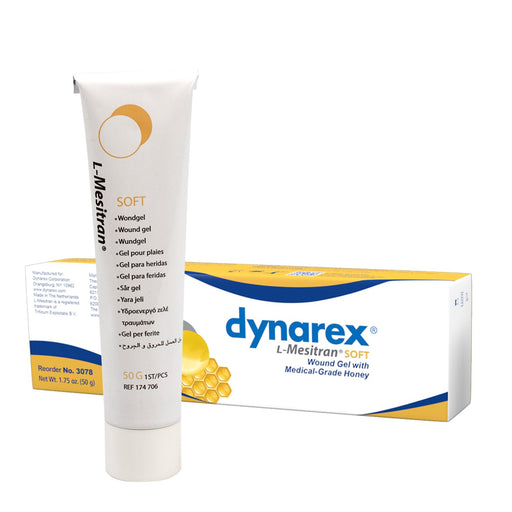 Dynarex Honey L-Mesitran Soft Wound Gel (1.75 oz) by Dynarex - MedStockUSA.com