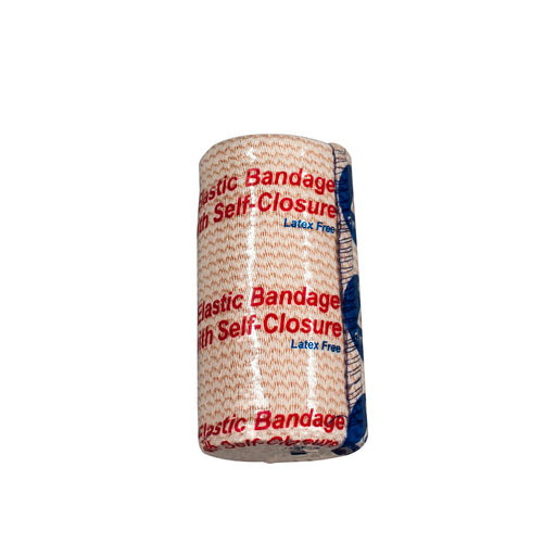 Elastic Bandage with Velcro LF NS 4"x5yds (10/Box) by Dynarex - MedStockUSA.com
