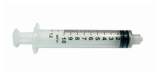 Exel Syringe w/NO needle; 10-12cc w/Luer Lock (100/bx) by Exel International - MedStockUSA.com