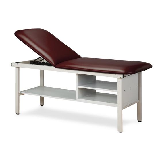 Treatment Table 3030 Alpha Series w/Shelving; 27" or 30" width by Clinton Industries - MedStockUSA.com