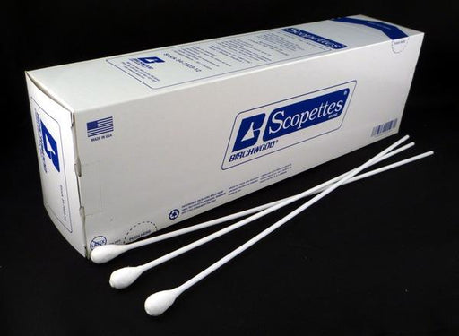 Scopettes Jr. Swabs - 8 inch (100/bx) by Birchwood Laboratories - MedStockUSA.com
