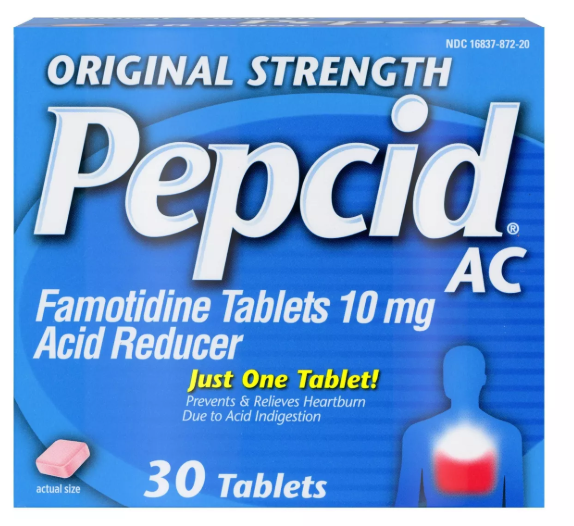 Pepcid AC Acid Reducer Tablets - 30ct (famotidine) by MedStockUSA.com - MedStockUSA.com