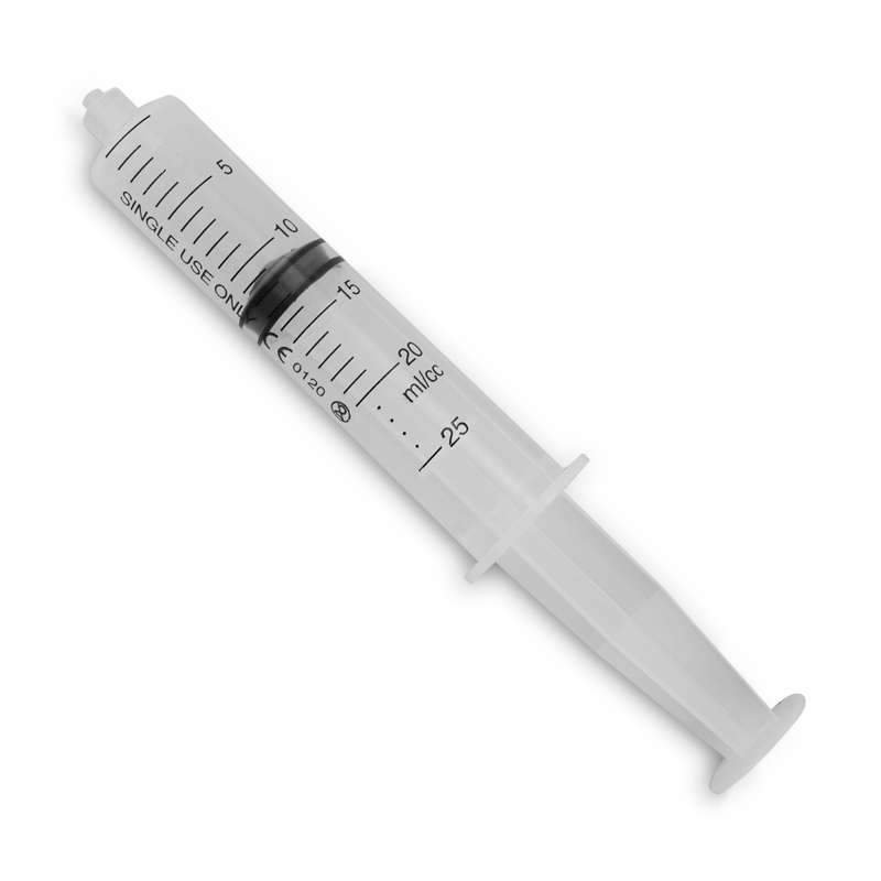 Syringe w/NO needle; 20cc w/Luer Lock (50/bx) 