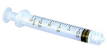 Syringe w/NO needle; 3cc w/Luer Lock (100/bx) by Cost Effective - MedStockUSA.com