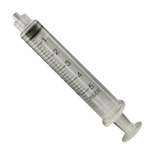 Syringe w/NO needle; 5cc w/Luer Lock (100/bx) by Cost Effective - MedStockUSA.com